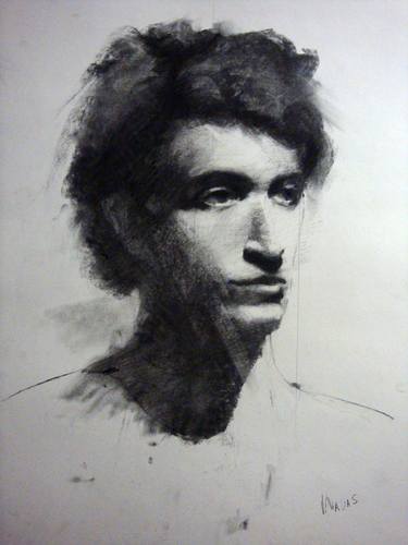 Print of Impressionism Portrait Drawings by Guido Mauas