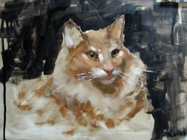 Print of Realism Cats Paintings by Guido Mauas