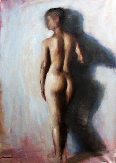 Print of Impressionism Nude Paintings by Guido Mauas