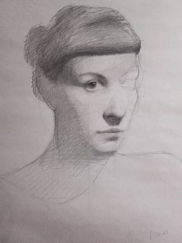 Original Portrait Drawings by Guido Mauas