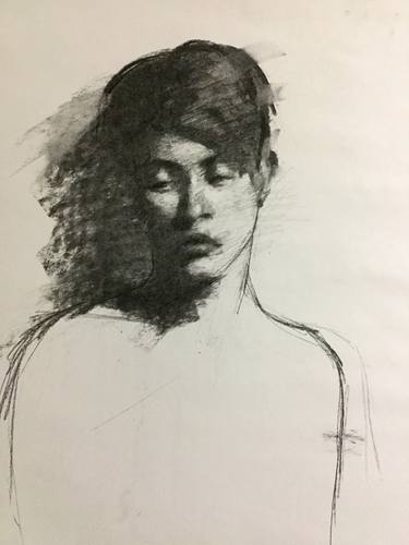 Print of Figurative Portrait Drawings by Guido Mauas