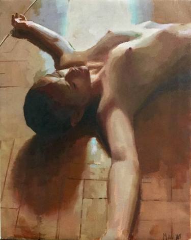 Original Realism Nude Paintings by Guido Mauas