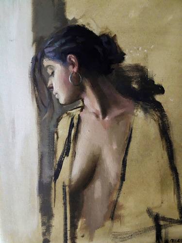Original Impressionism Women Paintings by Guido Mauas