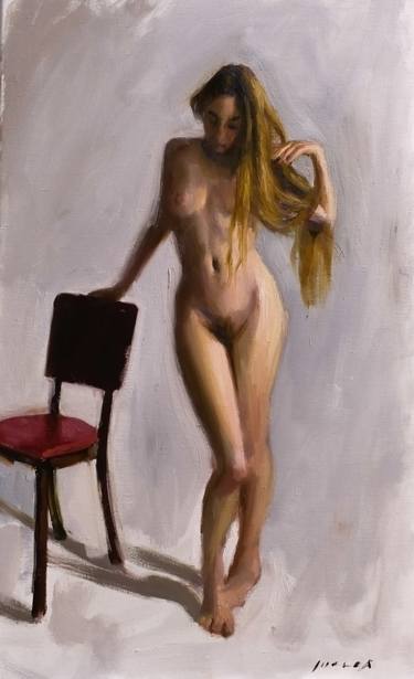 Original Impressionism Nude Paintings by Guido Mauas