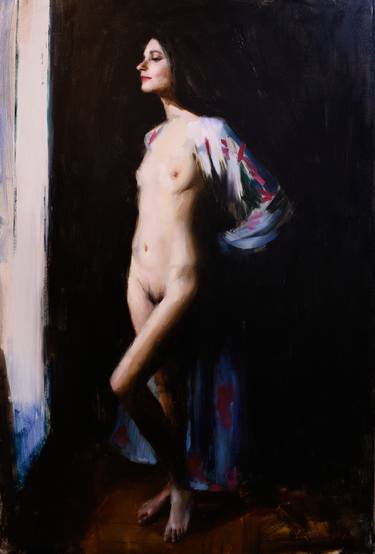 Original Realism Women Paintings by Guido Mauas