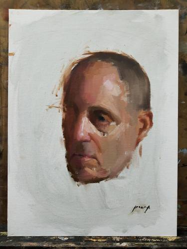 Original Realism Portrait Paintings by Guido Mauas
