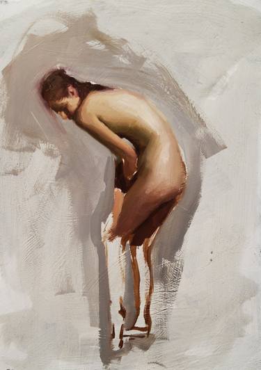 Print of Figurative Nude Paintings by Guido Mauas