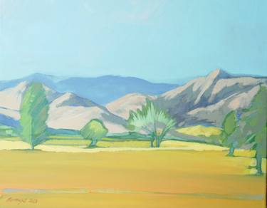 Print of Landscape Paintings by Amy Bernays