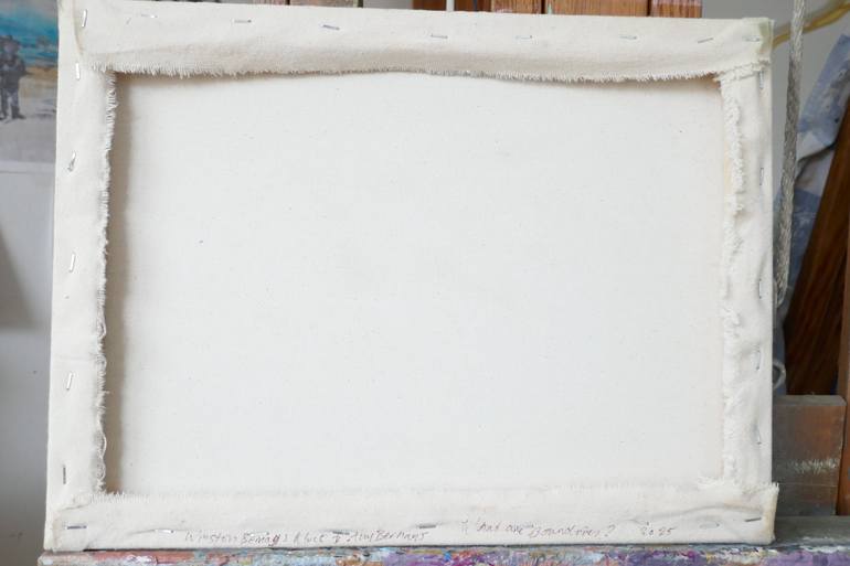 Original Conceptual Abstract Painting by Amy Bernays