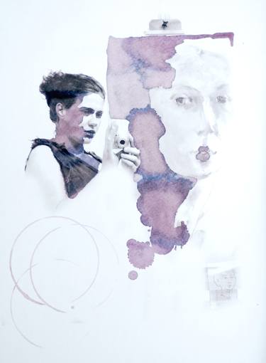 Original People Mixed Media by Amy Bernays