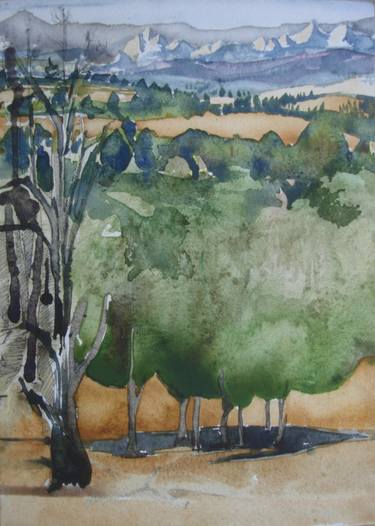 Original Impressionism Landscape Paintings by Amy Bernays