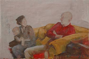 Original Conceptual Family Paintings by Amy Bernays