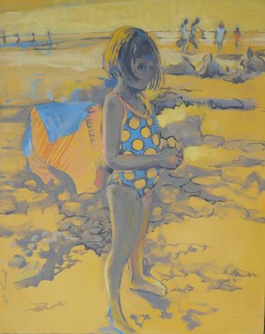 Print of Fine Art Beach Paintings by Amy Bernays