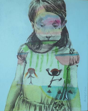 Print of Figurative People Paintings by Amy Bernays