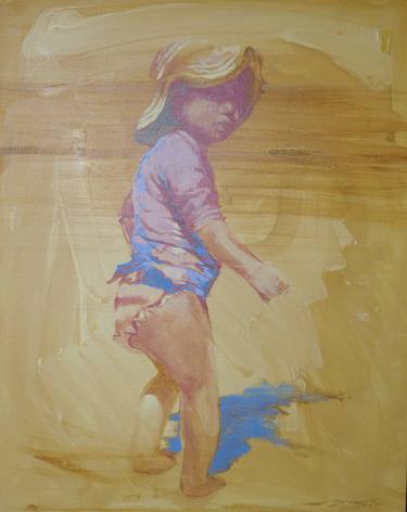 Original Fine Art Children Paintings by Amy Bernays