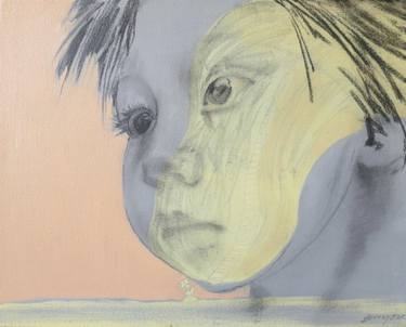 Original Documentary Children Paintings by Amy Bernays