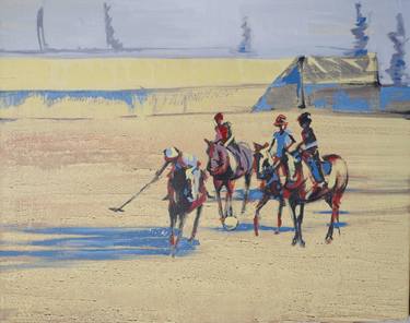Print of Figurative Sport Paintings by Amy Bernays