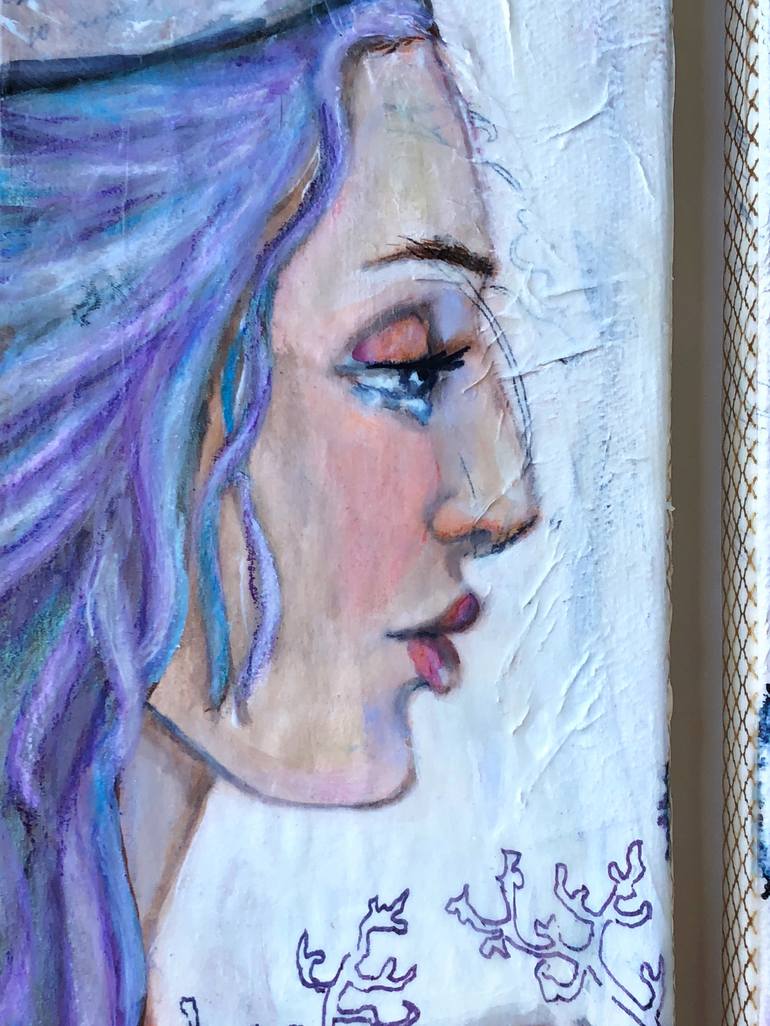Original Conceptual Women Painting by Therese Tucker