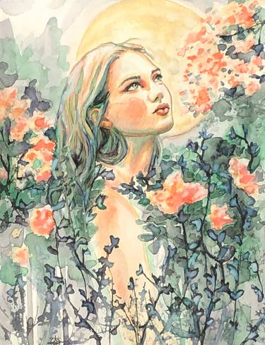 Original Women Paintings by Therese Tucker