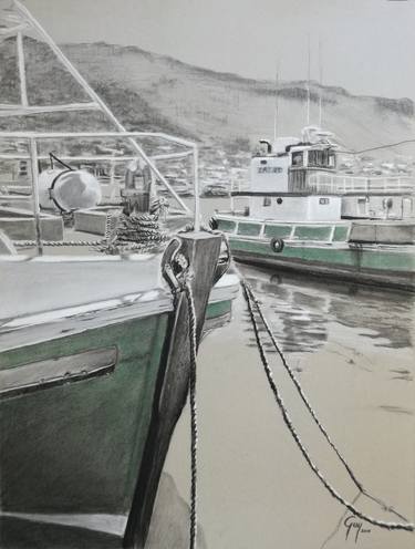 Print of Illustration Boat Drawings by Guy McGowan