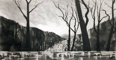 Original Figurative Landscape Printmaking by Alistair Tucker