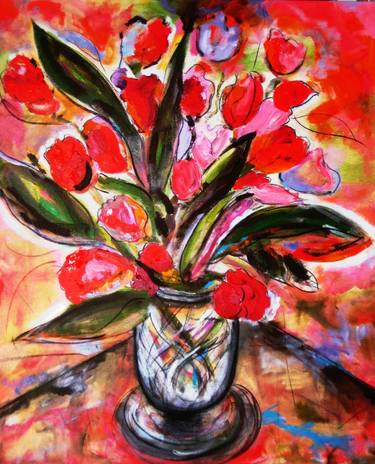 Original Expressionism Nature Paintings by Victoria Hadden