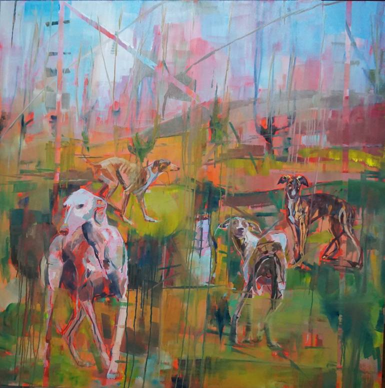 Original Contemporary Animal Painting by Amaya Fernández Fariza