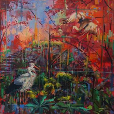 Original Contemporary Nature Paintings by Amaya Fernández Fariza