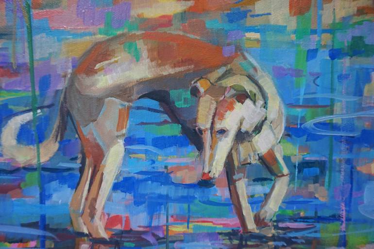 Original Contemporary Beach Painting by Amaya Fernández Fariza