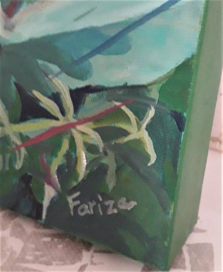 Original Floral Painting by Amaya Fernández Fariza