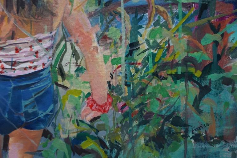 Original Figurative Women Painting by Amaya Fernández Fariza