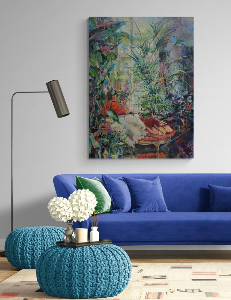 Original Figurative Botanic Painting by Amaya Fernández Fariza