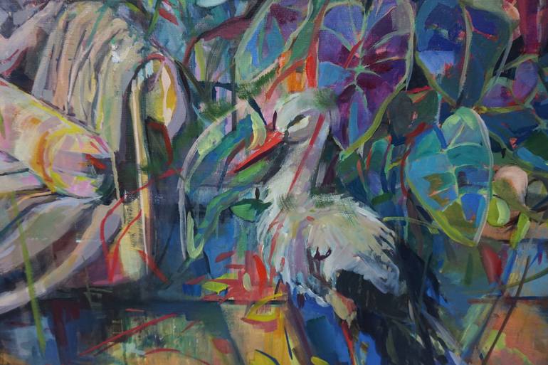 Original Contemporary Floral Painting by Amaya Fernández Fariza