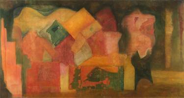 Original Abstract Expressionism Abstract Paintings by Lena Tatarida