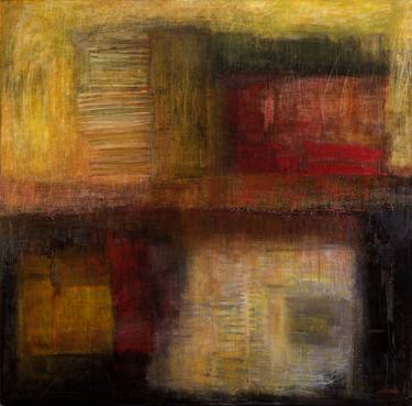 Original Abstract Expressionism Abstract Paintings by Lena Tatarida