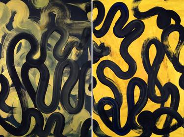 The Elasticity of Time (Diptych) thumb