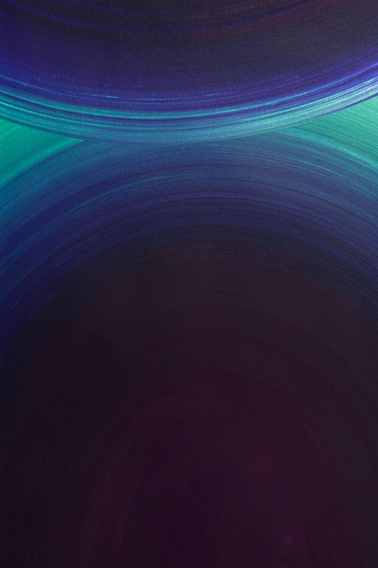 Original Abstract Expressionism Abstract Painting by Yeachin Tsai