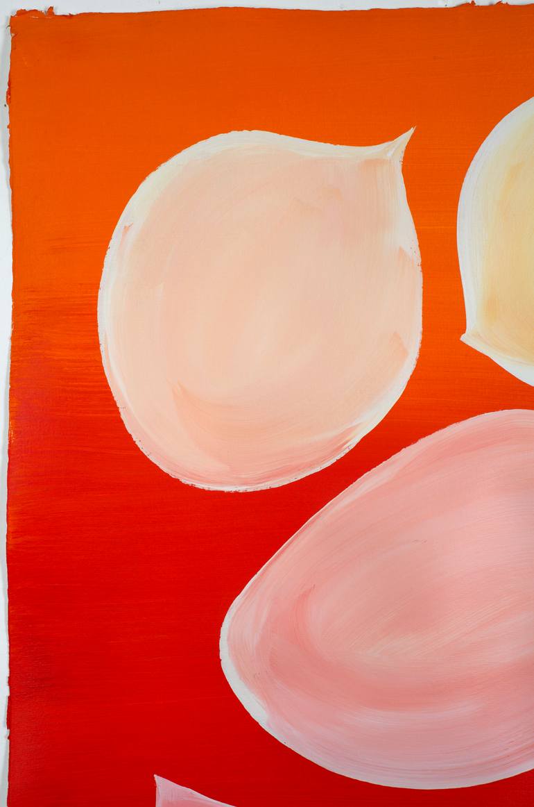 Original Abstract Expressionism Abstract Painting by Yeachin Tsai