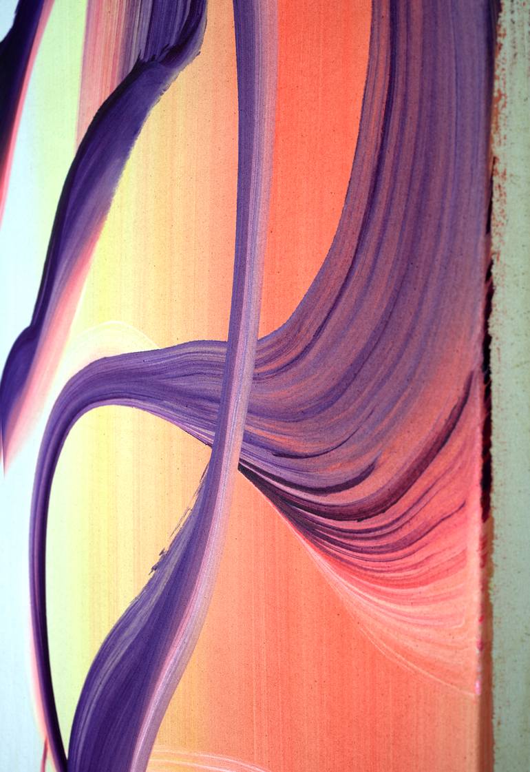 Original Abstract Expressionism Abstract Painting by Yeachin Tsai