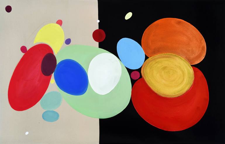 Print of Abstract Expressionism Abstract Paintings by Yeachin Tsai