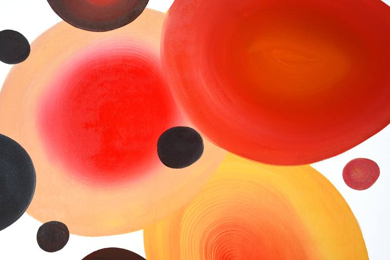 Original Abstract Expressionism Abstract Painting by Yeachin Tsai