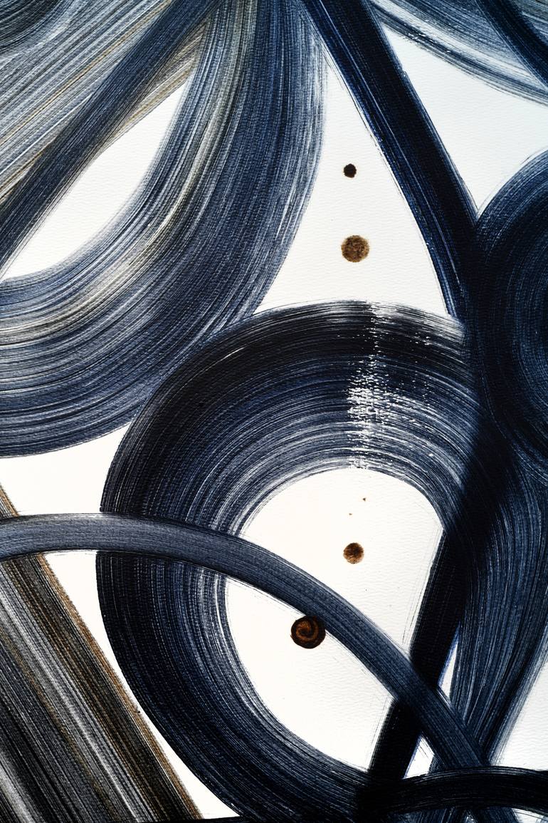 Original Abstract Expressionism Abstract Painting by Yeachin Tsai