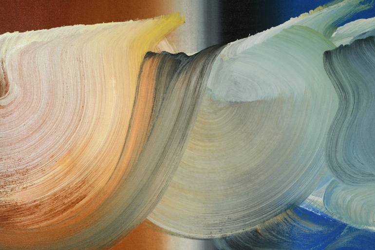 Original Abstract Expressionism Abstract Painting by Yeachin Tsai