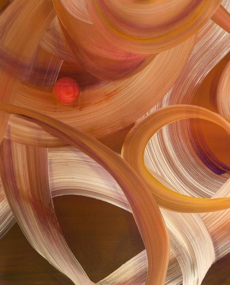 Original Abstract Expressionism Abstract Painting by Yeachin Tsai