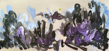 Original Abstract Expressionism Abstract Painting by Yeachin Tsai