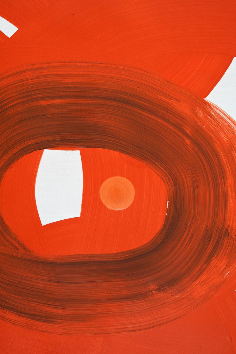 Original Abstract Expressionism Abstract Painting by Yeachin Tsai