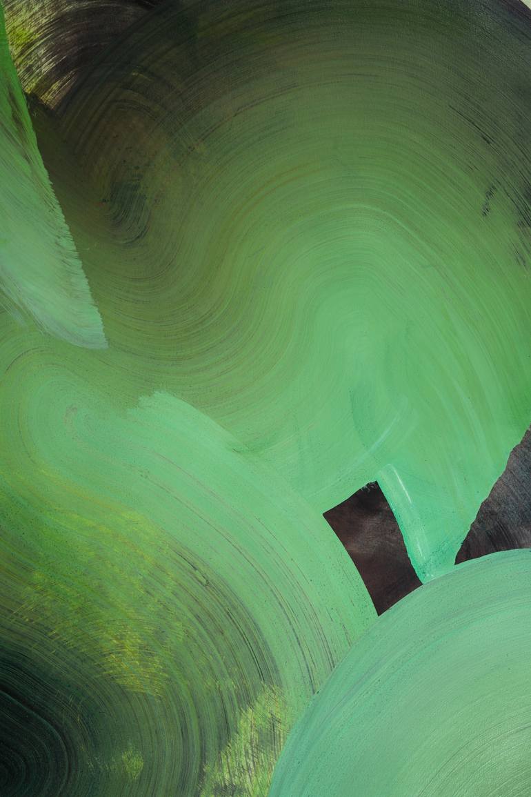 Original Abstract Expressionism Abstract Painting by Yeachin Tsai