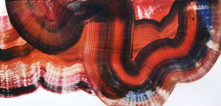 Print of Abstract Expressionism Abstract Paintings by Yeachin Tsai