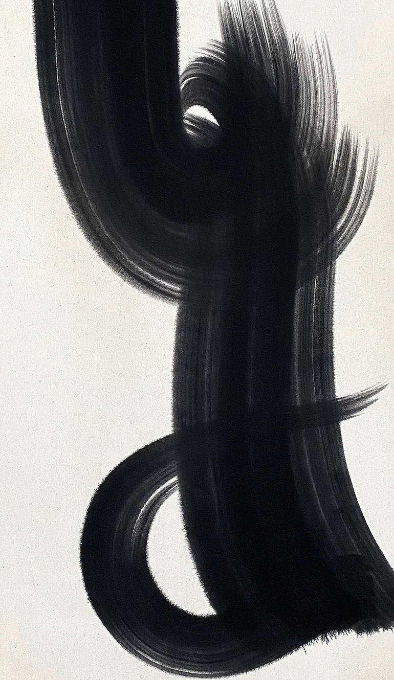 Original Abstract Expressionism Abstract Painting by Yeachin Tsai