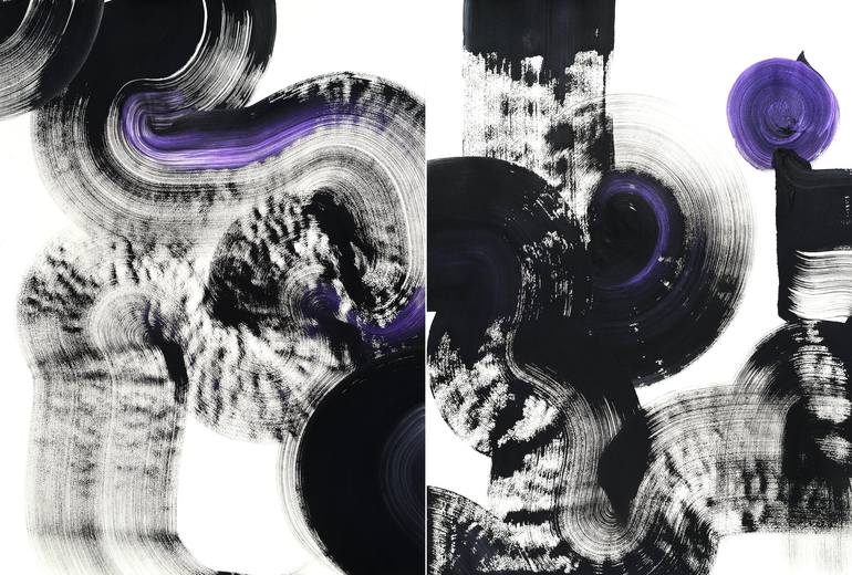 Print of Contemporary Abstract Paintings by Yeachin Tsai